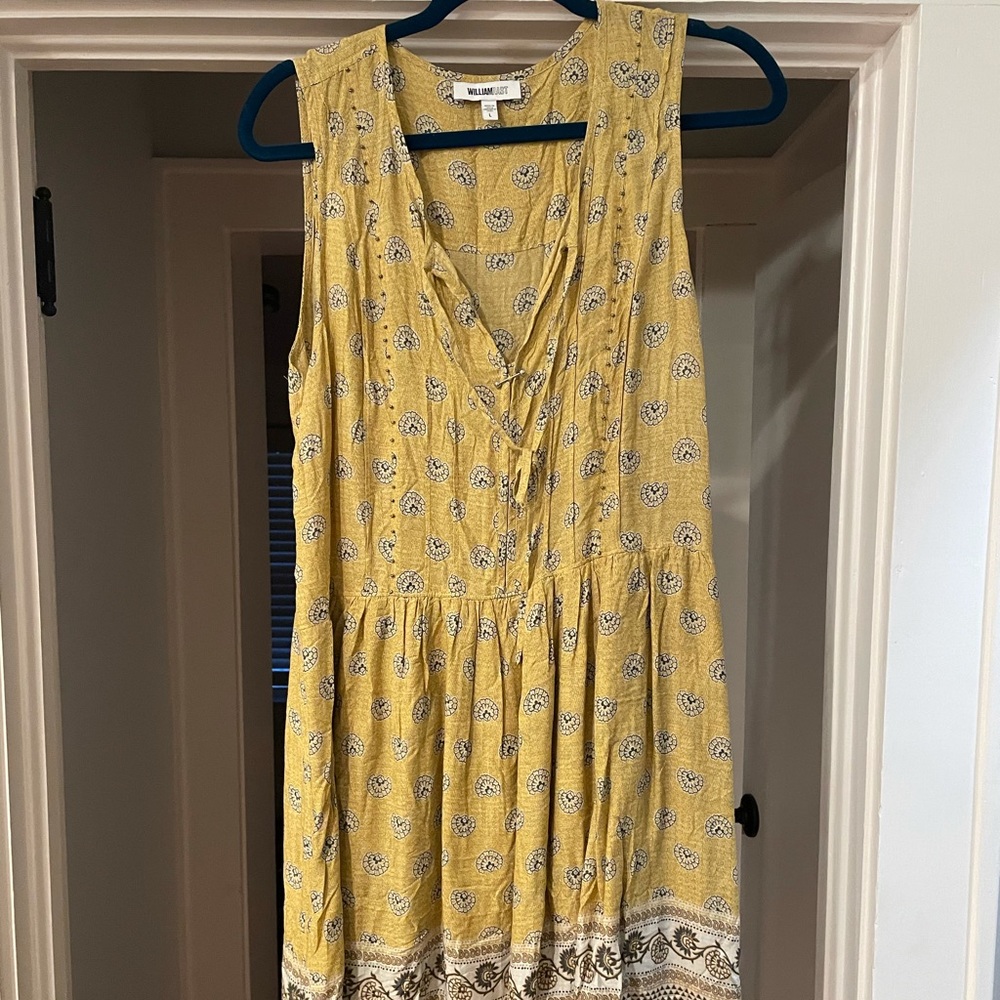 William Rast Mustard and Olive Dress/Tunic